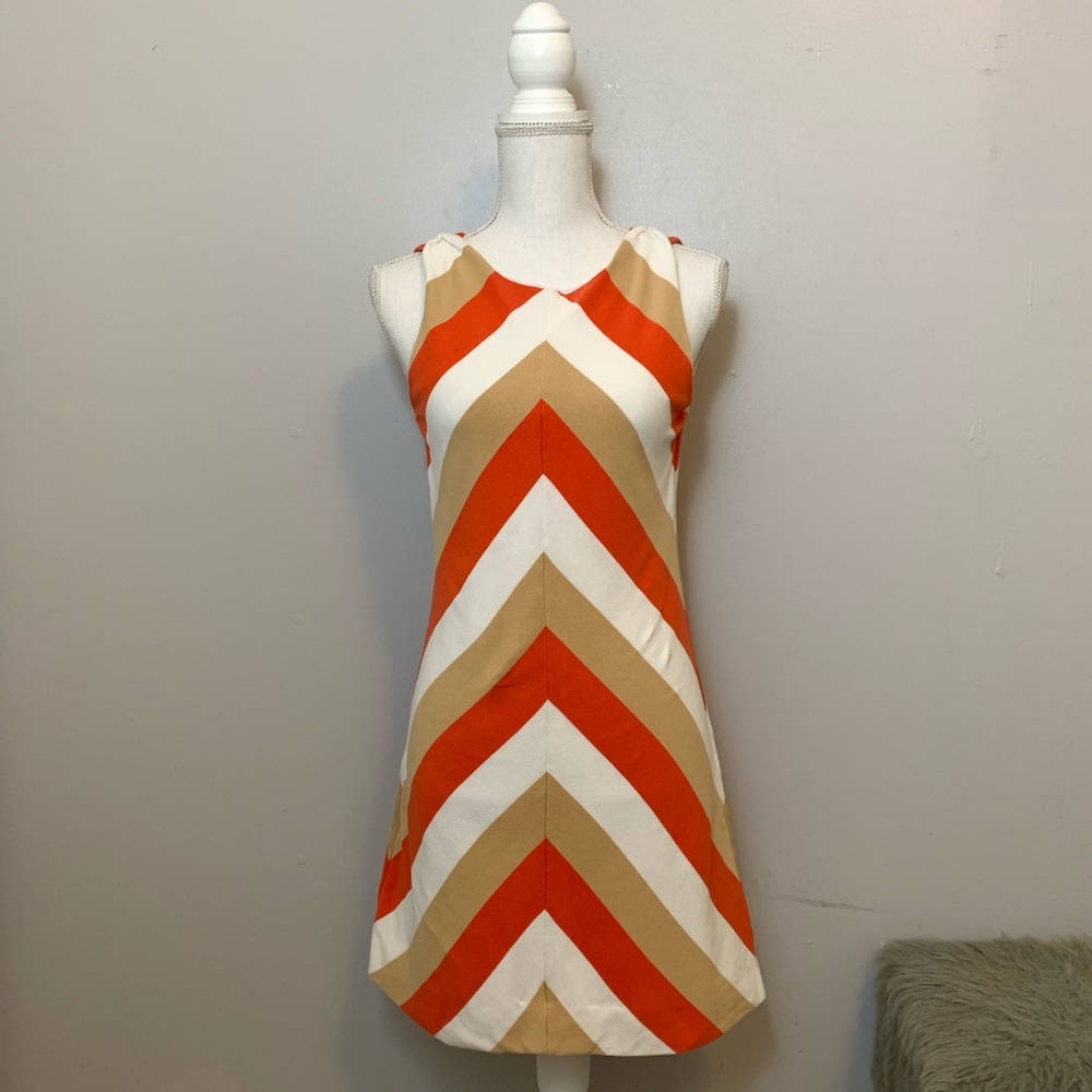 Alice & Olivia Stripe Sleeveless Dress